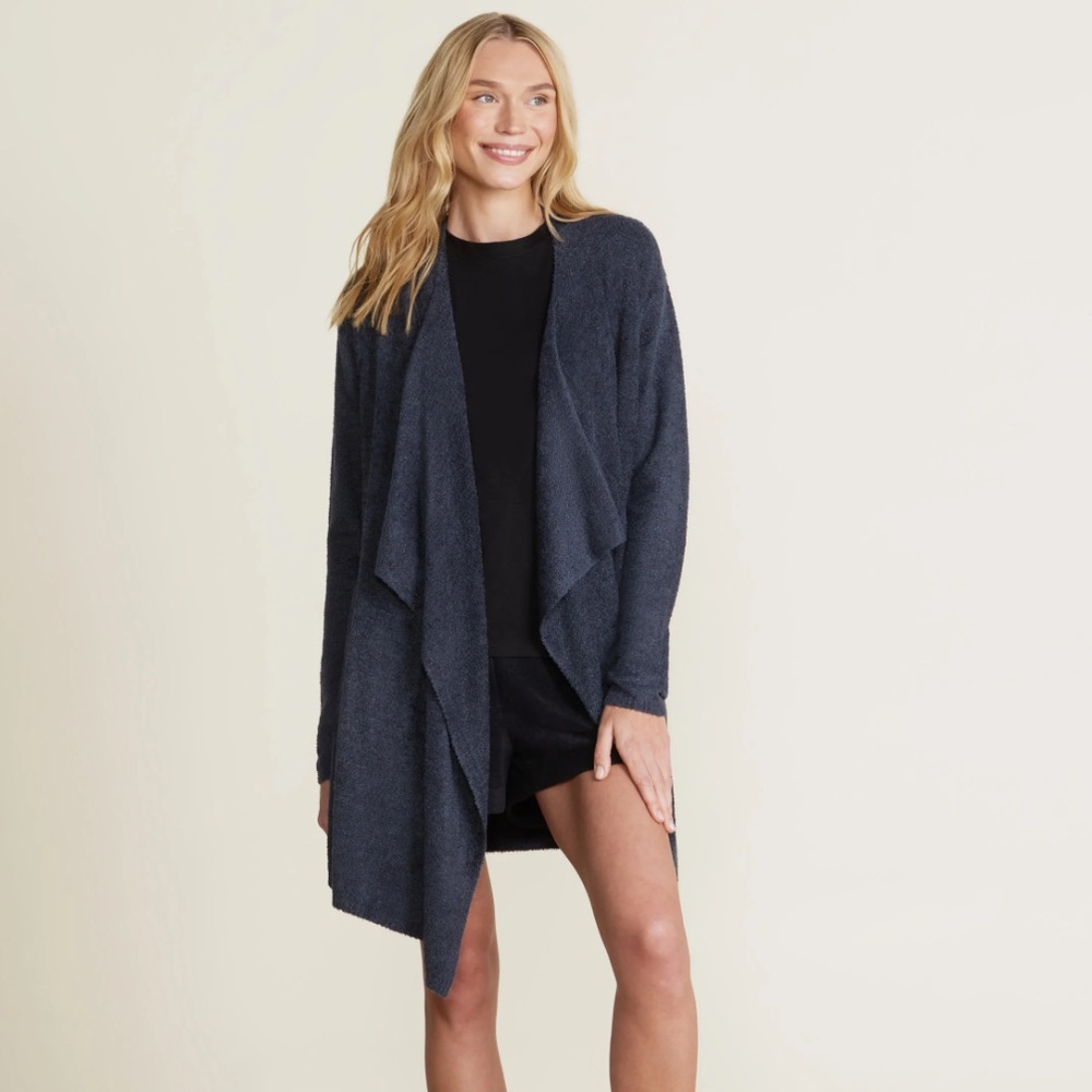 Barefoot Dreams CozyChic Lite Navy Wrap XXS/XS